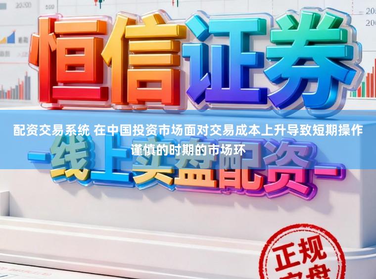 配资交易系统 在中国投资市场面对交易成本上升导致短期操作谨慎的时期的市场环