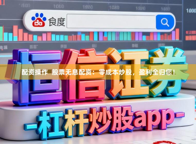 配资操作  股票无息配资：零成本炒股，盈利全归您！
