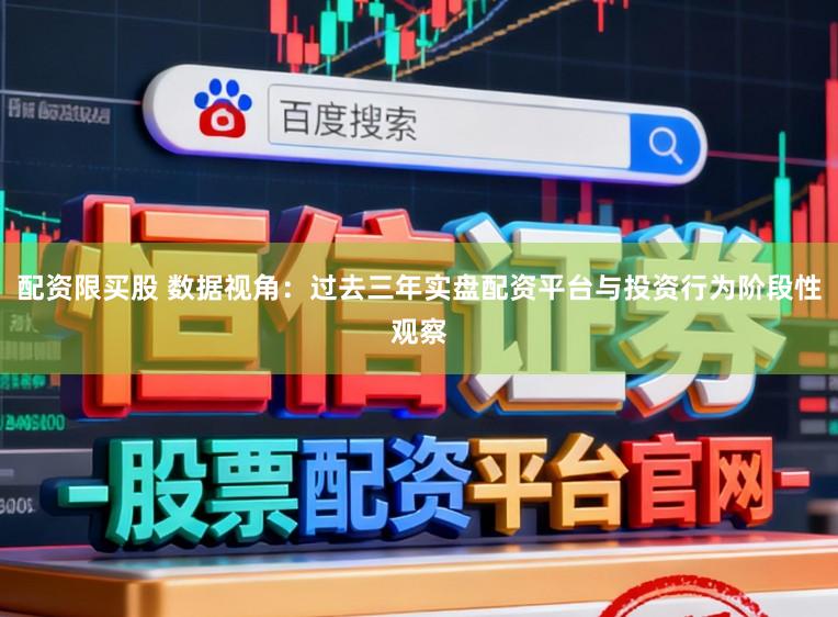 配资限买股 数据视角：过去三年实盘配资平台与投资行为阶段性观察